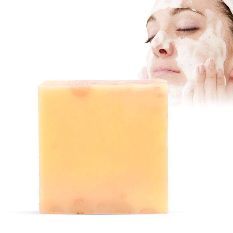 AuQuest 100g Đu Đủ Hoa Hồng Xà Phòng Handmade Da Dưỡng ẩm Da Mặt Xà Phòng