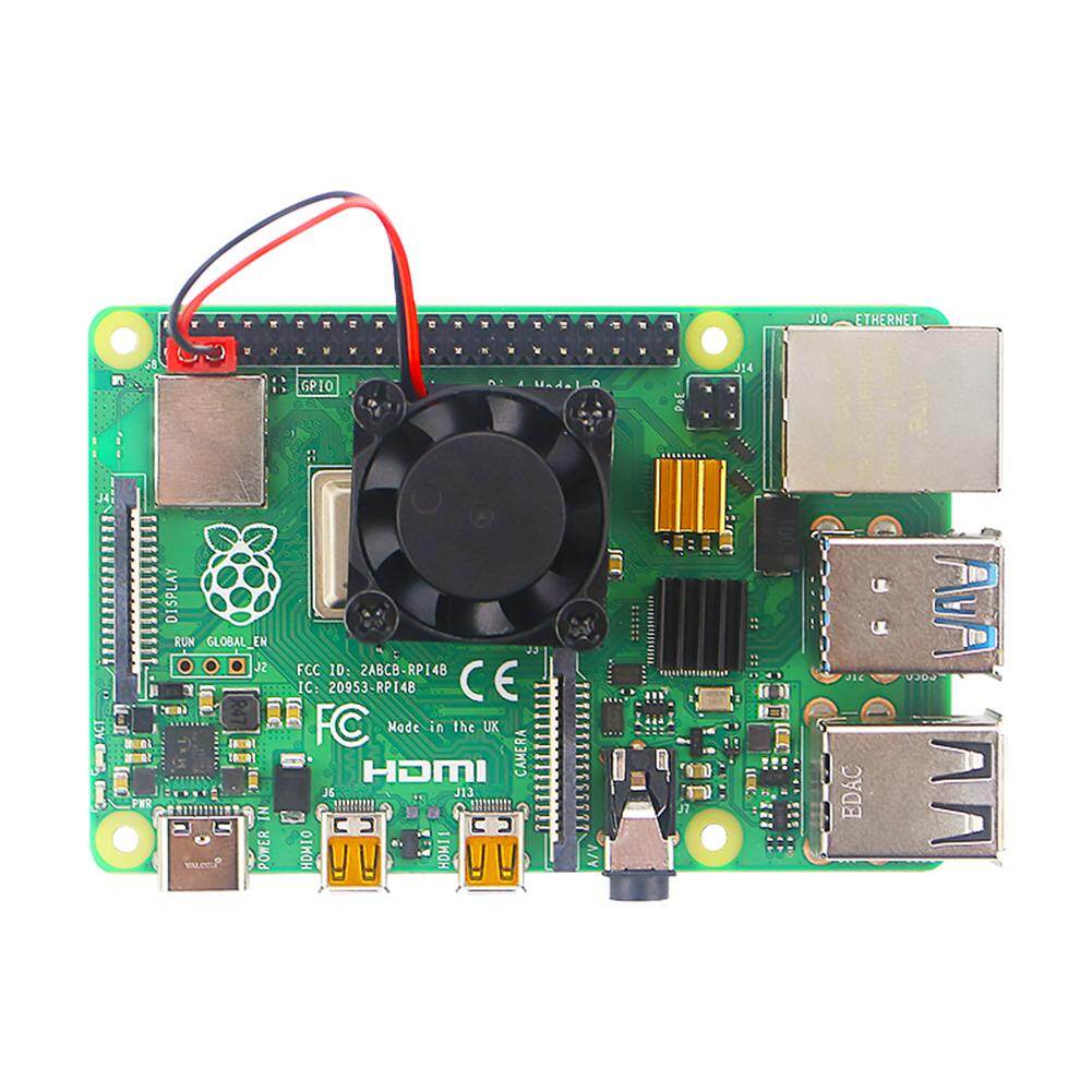 Mô-đun Làm Mát Quạt Làm Mát Bộ Tản Nhiệt Tản Nhiệt Cho Raspberry Pi 4 Model B