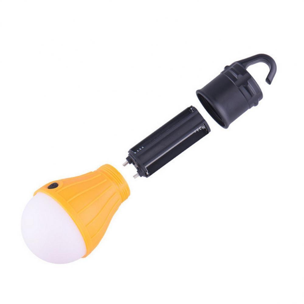 LED Bulb Mini Portable Lighting Lantern Tent Light Emergency Lamp Waterproof Hanging Hook Flashlight Camp Light Outdoor Lighting