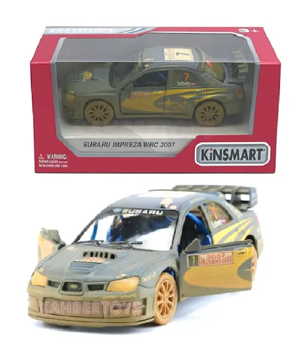 Kinsmart 1 36 Subaru Impreza Wrc 07 Diecast Lazada