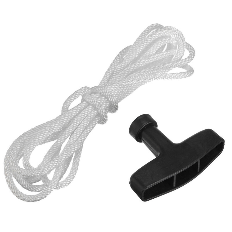 【Hàng mới】 Máy cắt cỏ dây khởi động bộ khởi động 1.1m 4mm thông dụng tay nắm kéo động cơ xăng