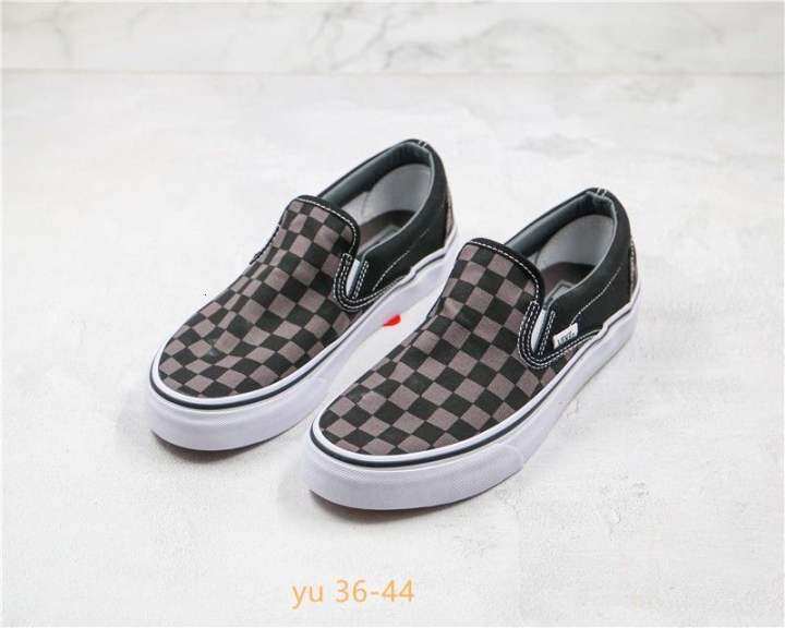 checkered tennis shoes