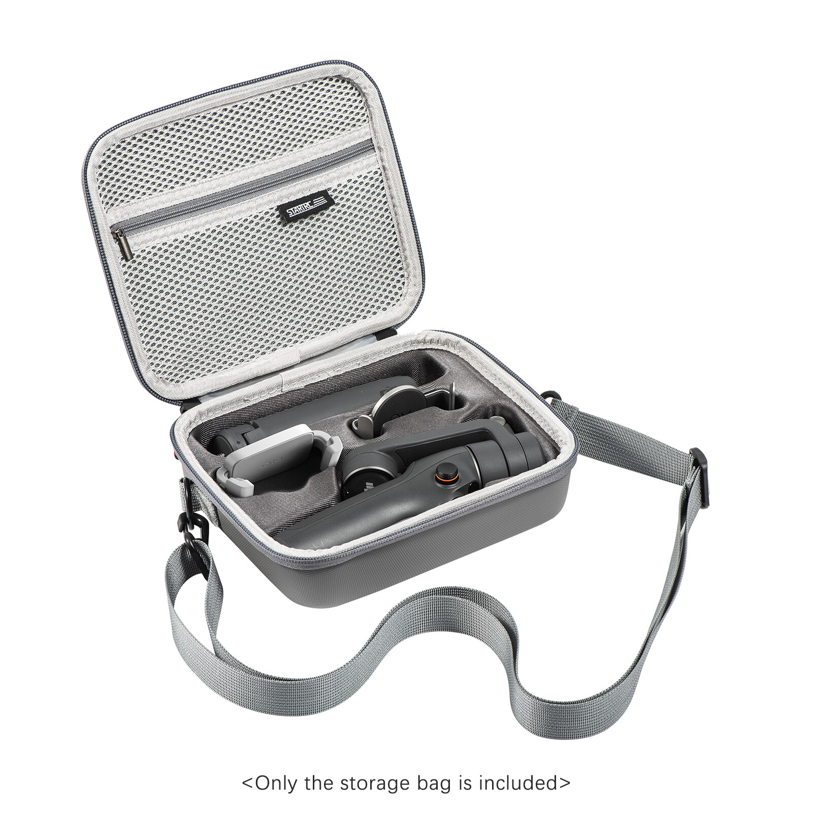 Portable Storage Bag Travel Hardshell Carrying Case with Top Carry Handle Shoulder Strap Replacement for DJI OM 6 Gimbal Stabilizer
