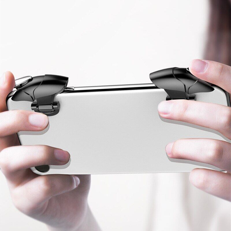 2Pcs PUBG Mobile Game Trigger Controller ABS Aim Key Buttons L1 R1 Shooter Joystick For Phone Gamepad Accessories Smartwatches