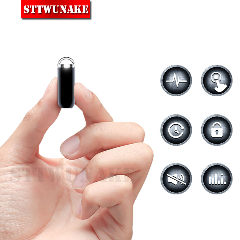 STTWUNAKE Audio Voice Recorder Digital HD spy Dictaphone Mini hidden 