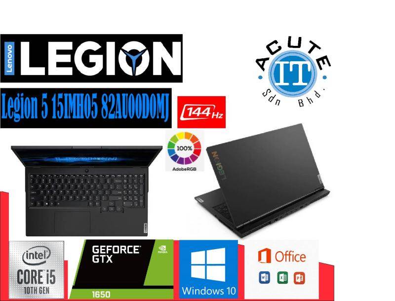 Lenovo Legion 5 15IMH05 82AU00D0MJ 15.6 FHD 144Hz Gaming Laptop Malaysia
