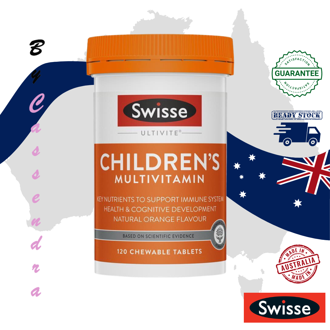 SWISSE Children's Ultivite Multivitamin (120 chewable tabs) Lazada