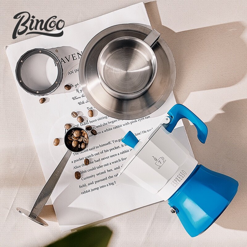 Bincoo Bình Moka Bình Pha Cà Phê Espresso Bình Pha Cà Phê Máy Pha Cà Phê