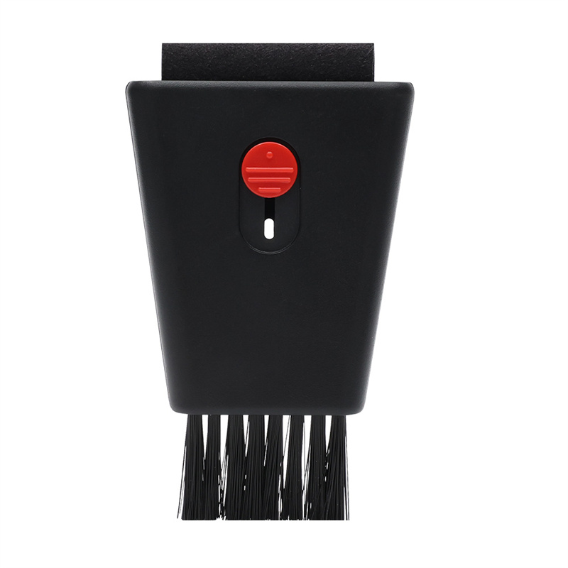2in1 Cleaning Brush Computer Monitor Keyboard Cleaner with Screen Wipe Retractable Double Head Laptop Phone Screen Dust Remover