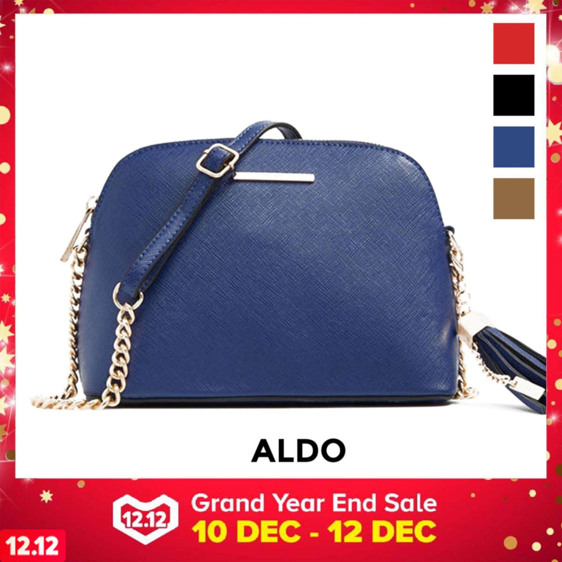 Aldo Products For The Best Price In Malaysia Authentic Aldo Elroo Saffiano Leather Shell Daily Chic Crossbody Satchel Minimal Simple Tassel Sling Bag