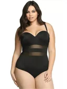 pretty plus size swimwear