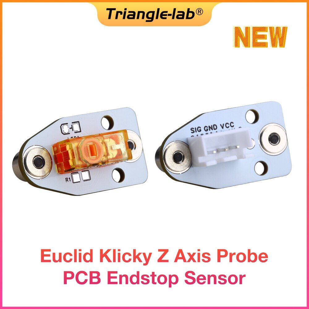 Trianglelab 24V Euclid Klicky Probe Z Axis PCB Endstop Sensor D2F-5 For Voron 2.4 Trident 3D Printer V-Core 3.0 Ender Railcore