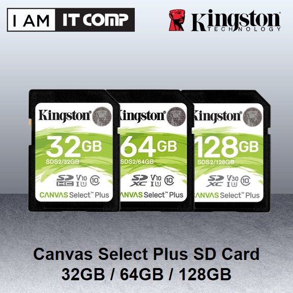 SDS2//32GB Class 10 UHS-I Kingston Canvas Select Plus SD