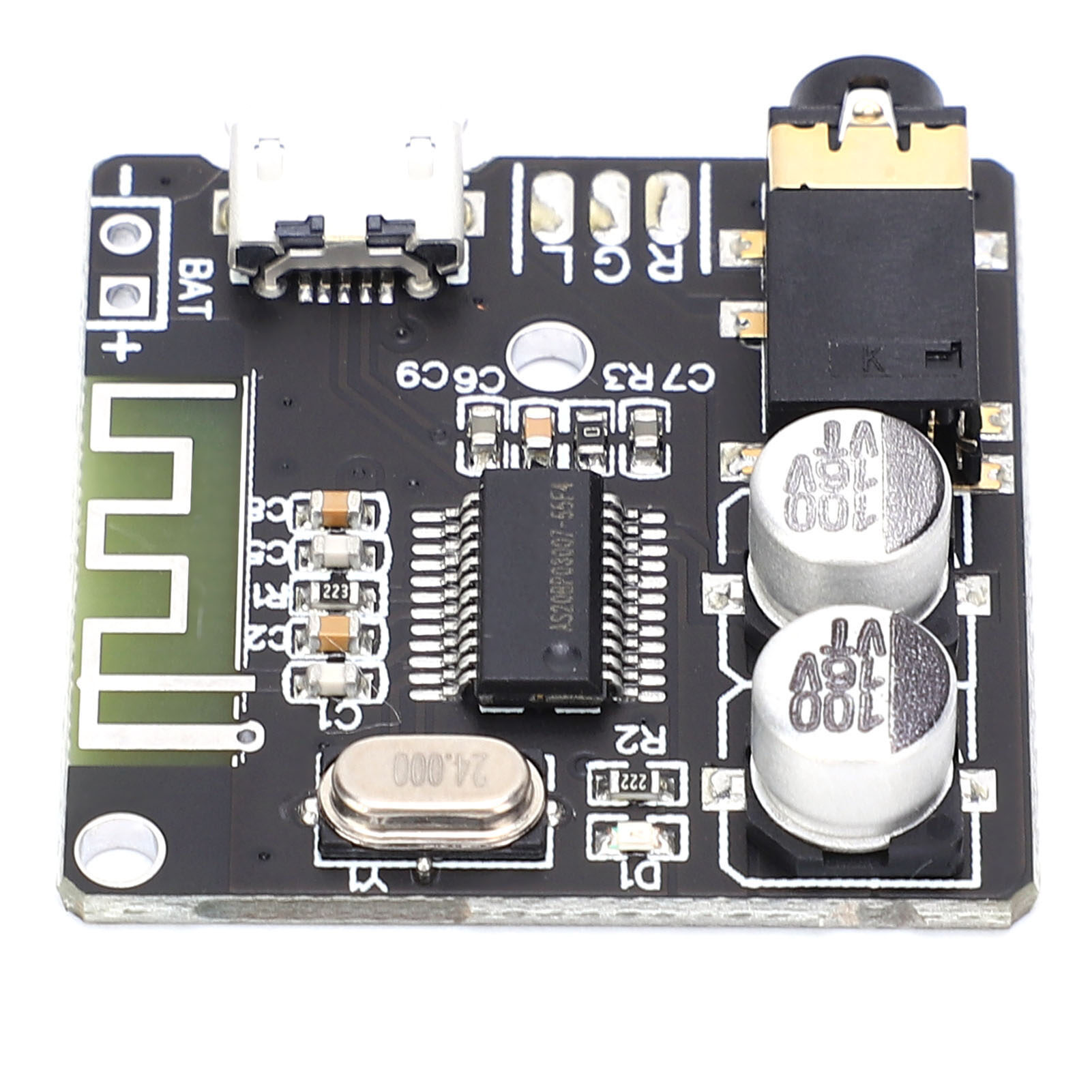 Decoder Board Bluetooth 5.0 Receiver Dual‑Channel Speaker Audio Amplifier Refit Module