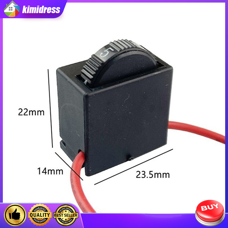 Speed Controller Switch For 220v-250v Electric Angle Grinder 6 Speed Controller Switch For Electric Grinder DR2-6/1FE 12A 250V
