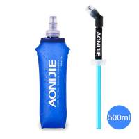 AONIJIE SD09 SD10 ขวดน้ำแบบนิ่ม TPU พับเก็บได้ ขนาด 250ml 500ml สำหรับวิ่ง Half Full Marathon ของแท้ 100%
