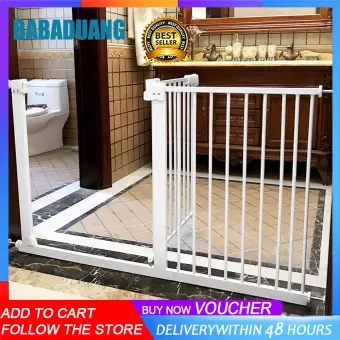 outdoor baby gate with door