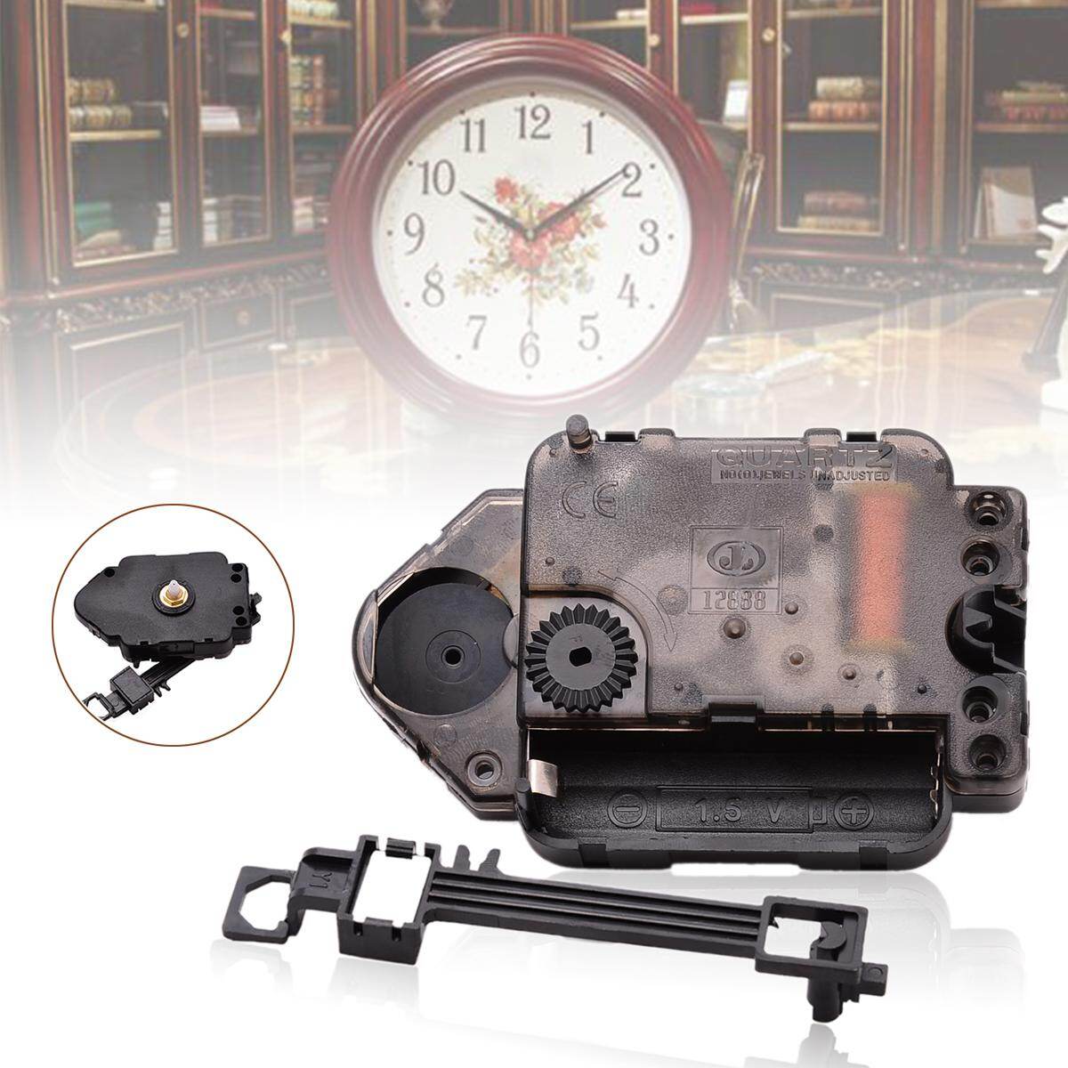BOKALI Mới Thay Thế Đồng Hồ Quả Lắc Cơ Chế Chuyển Động Động Cơ & Móc Treo Đồng Hồ Tự Làm