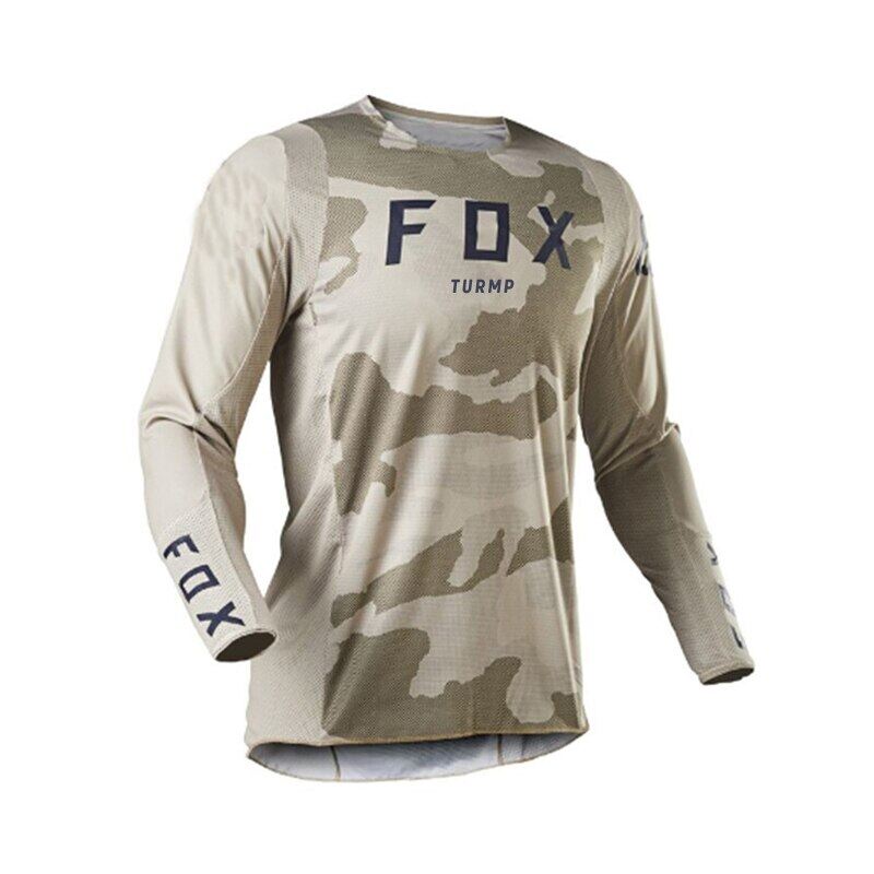new Men Downhill Jerseys Mountain Bike turmp Fox MTB Shirts Offroad DH Motorcycle Jersey Motocross Sportwear Clothing Sweatshirt
