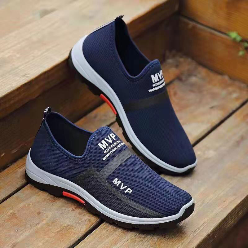 QiaoYiLuo running shoes for men which shoes have flatform outsoles and tough tread