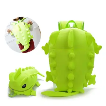 Baik Angin Anak Anak Tas Tas Ransel Sekolah Kartun 3d Kreatif Fashion Bentuk Dinosaurus Kartun Ritsleting Ransel Lazada Indonesia