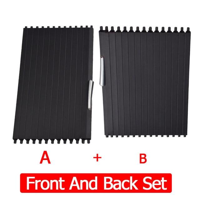 Car styling front rear interior center console drink water cup holder cover roller blind curtain for bmw e70 e71 x5 x6 07-2014
