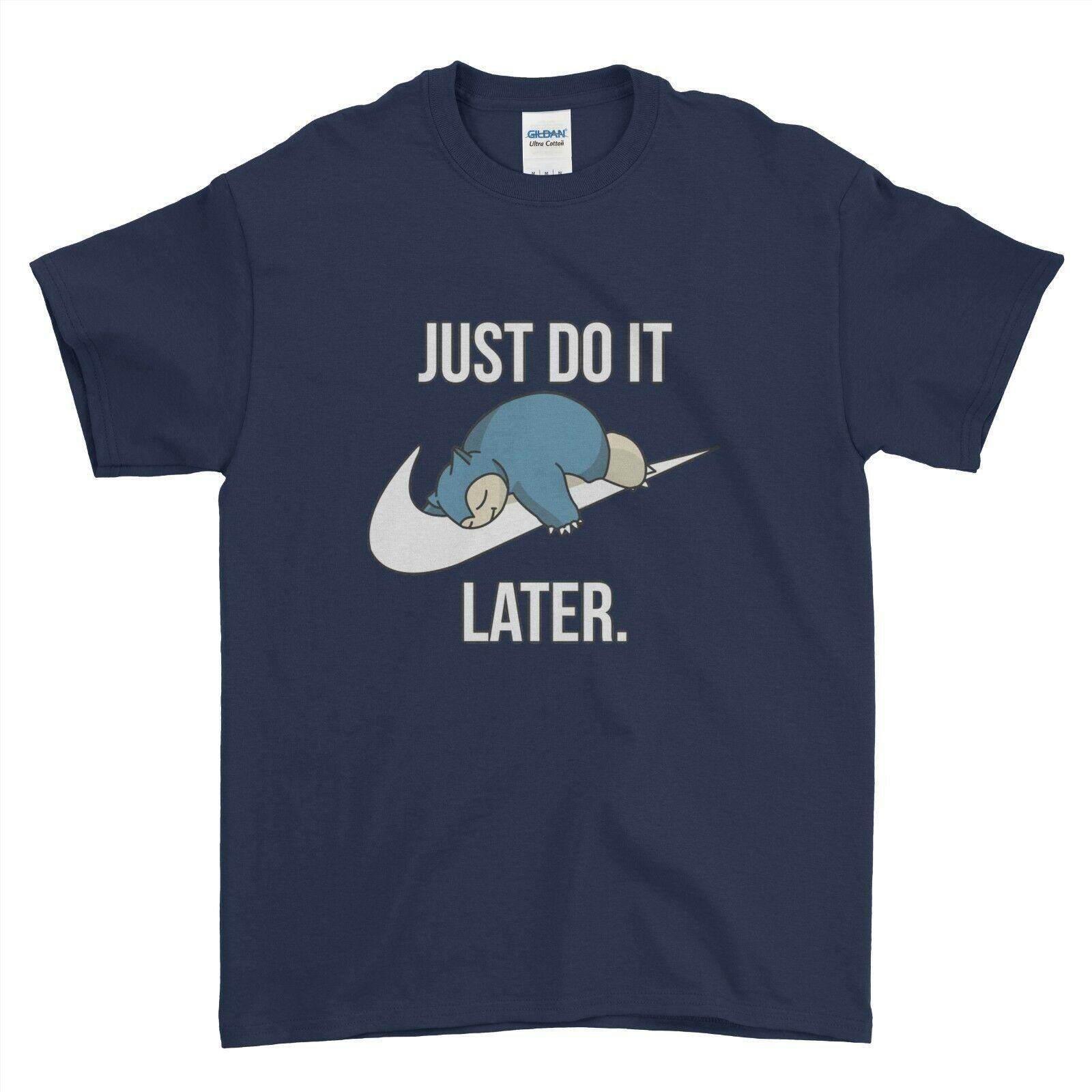 blue just do it shirt