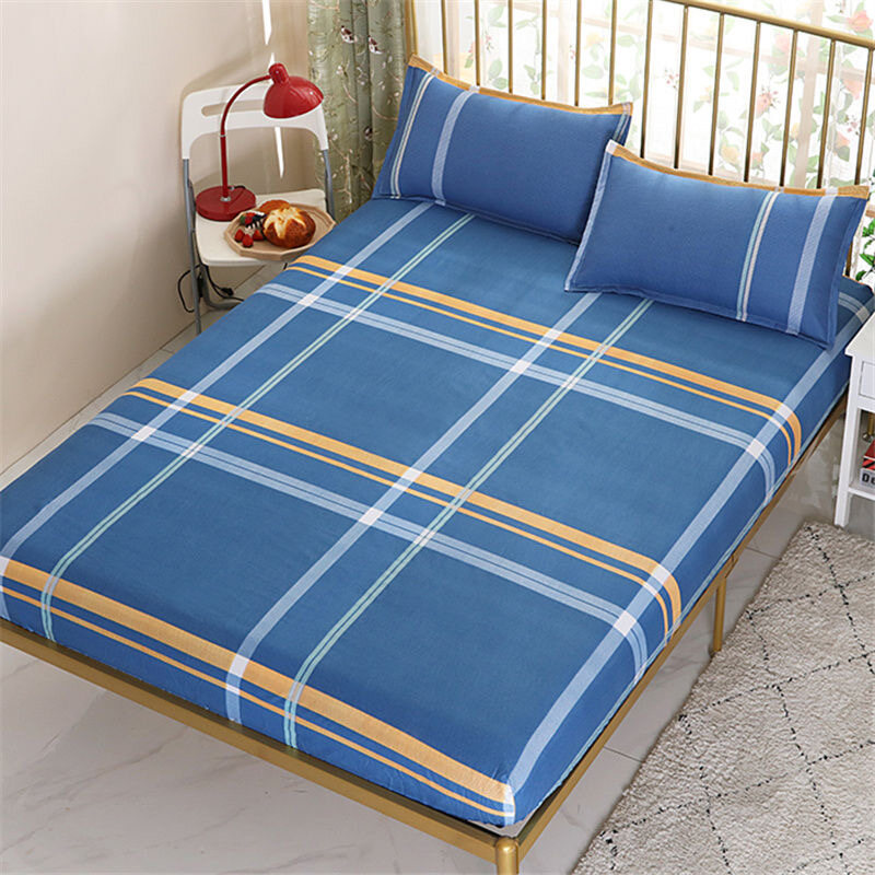 Bộ Ga Trải Giường Cotton Cao Cấp Đơn Cỡ Queen King 3 Trong 1