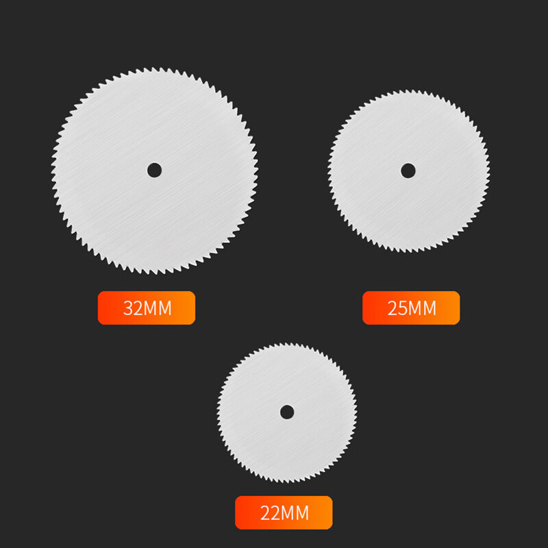[Heartsbat] 11PCS Kit Mini Circular Saw Blade Electric Grinding Cut Cutoff Mandrel Set