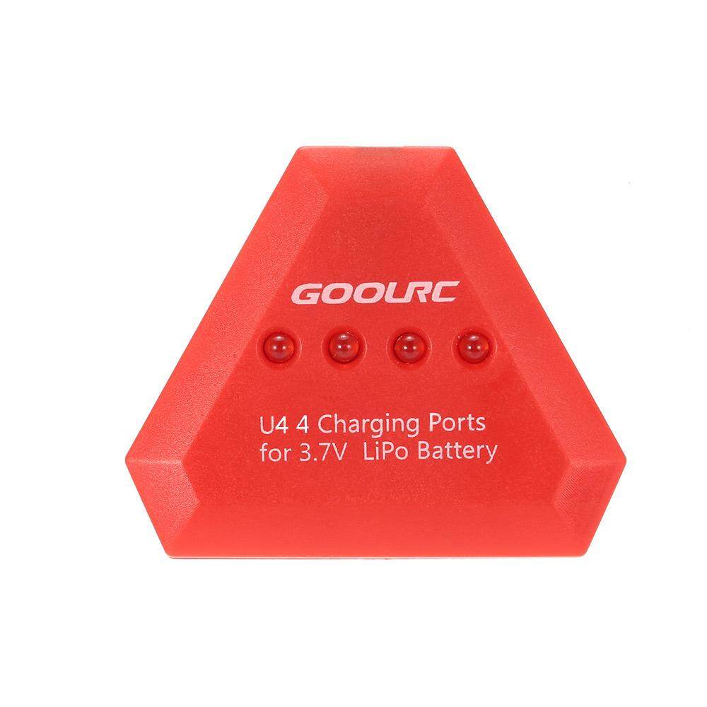 Gool RC 4 In 1 U4 Cepat Pengisian Pintar untuk 3.7 V Li Po Battery Syma X5C Gool RC T37 Jjr /C H43WH H31 H37 Drone