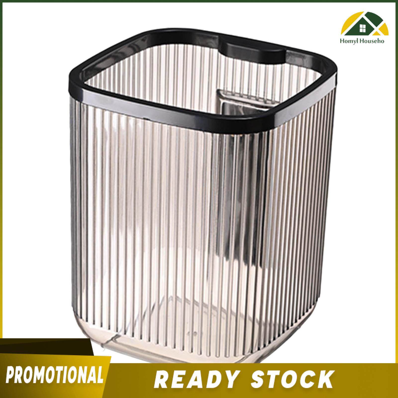 Homyl Mini Desk Trash Can, Mini Wastebasket, Desktop Small Trash Can, for Countertop
