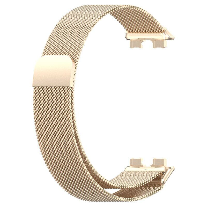 Milanese Loop Strap For Huawei Band 8 Stainless steel Replacement Bracelet For Huawei Band 9 Smart Wristband