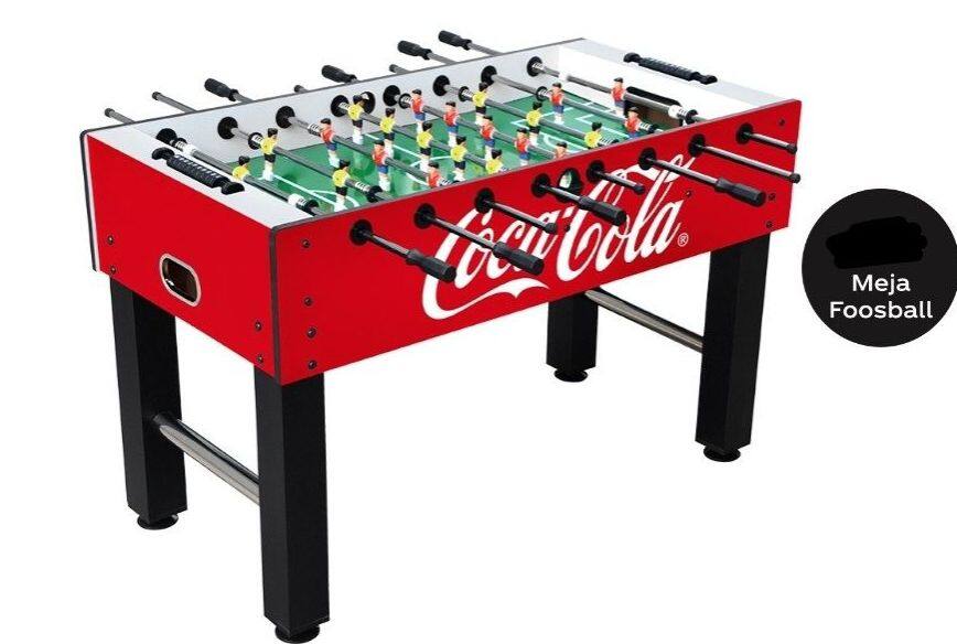 Coca Cola Football Table Meja Foosball Limited Edition Coke Adult Size