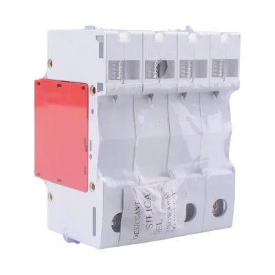 380 v - 4 p three phase four wire surge protector lightning surge protector lightning protector module lightning arrester