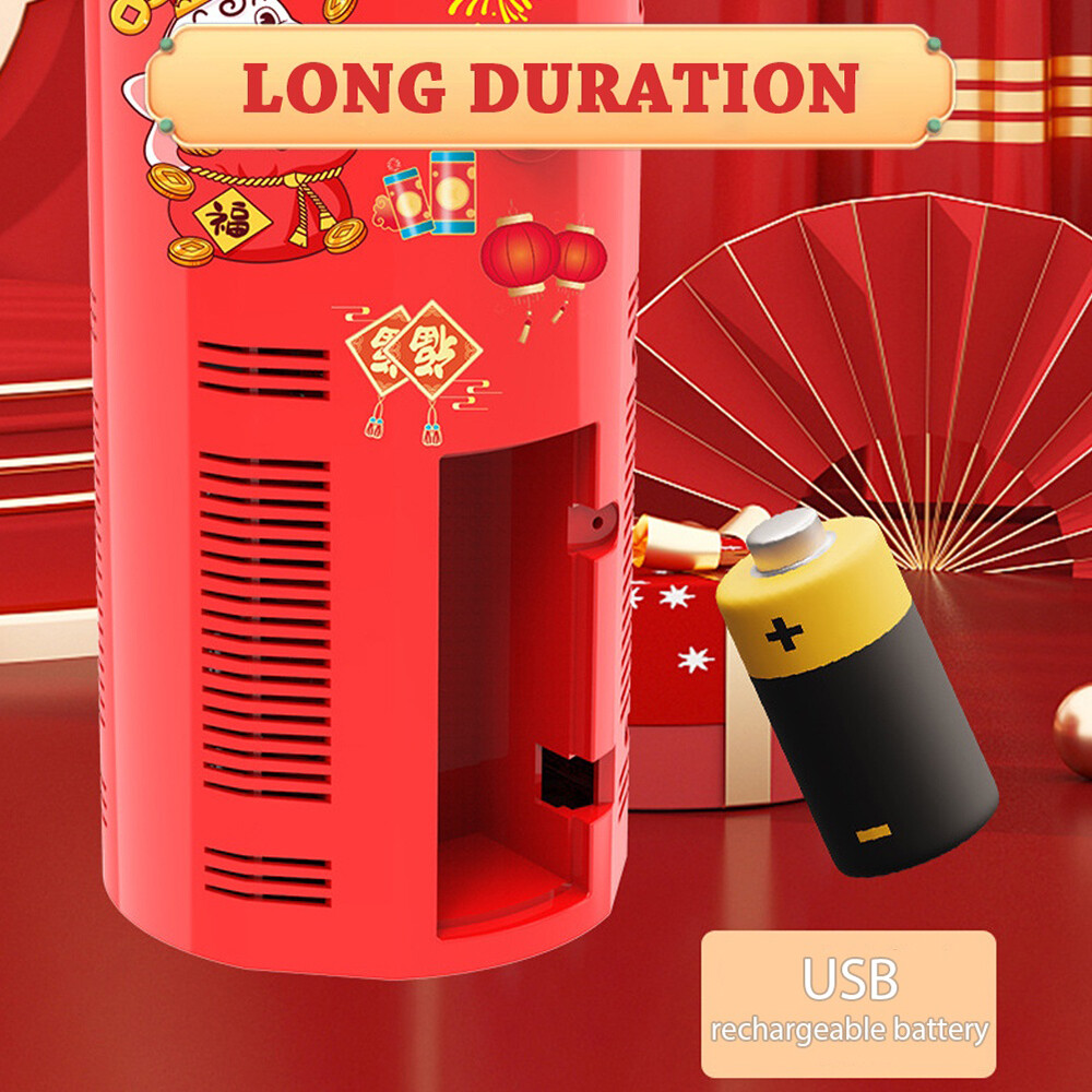 JTKE Pháo hoa máy thổi bong bóng xà phòng sạc tự động Máy Thổi Bong Bóng đồ chơi ngoài trời