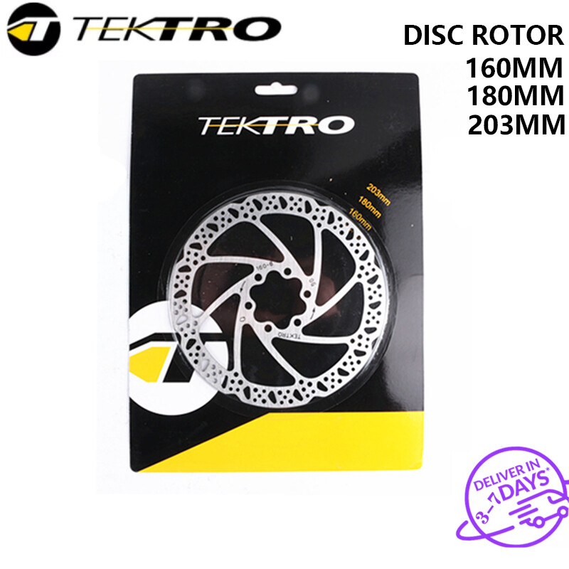 TEKTRO Bike Disc Rotor 160mm 180mm 203mm Mountain Bicycle Hydraulic Disc Brake Rotors For MTB Road Foldable Cycling