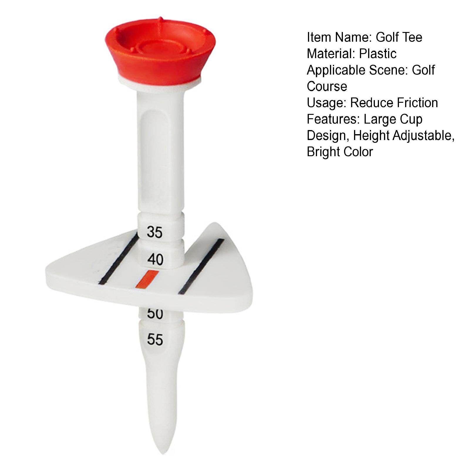 guyouzi® Mini Ball Tee Golf Training Tee Adjustable Golf Tees for Better Performance Reduce Friction and Improve Accuracy Perfect for Practice and Training Premium Quality Golf Accessories