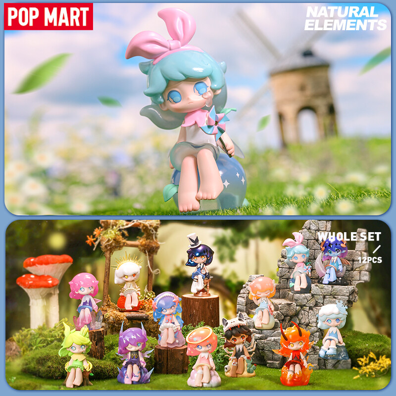POPMART ตุ๊กตาฟิกเกอร์ AZURA กล่องสุ่มตุ๊กตาซีรี่ย์ อะซูร่า ท่องเที่ยว