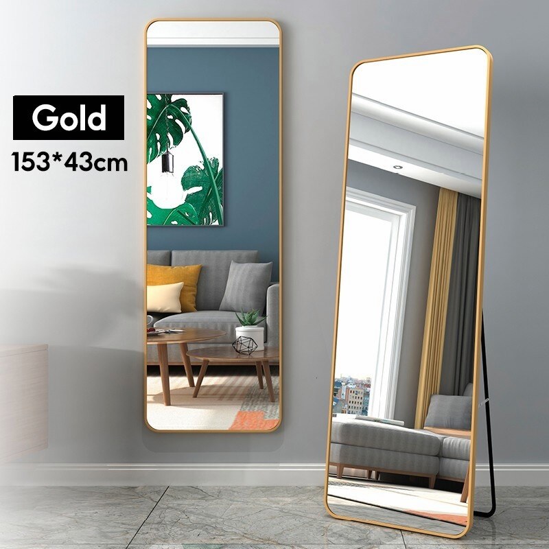 LuStanding Long Mirror Stand Modern Nordic Fulllength mirror wall