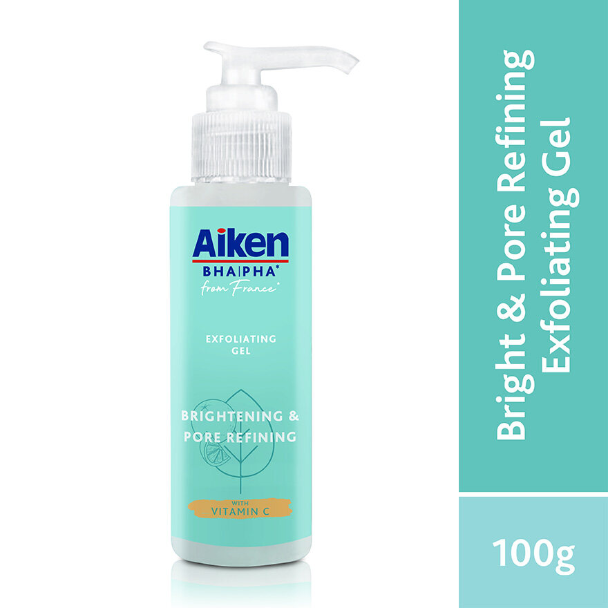 AIKEN BHA PHA Bright Pore Refining Exfoliating Gel 100g Blackheads ...