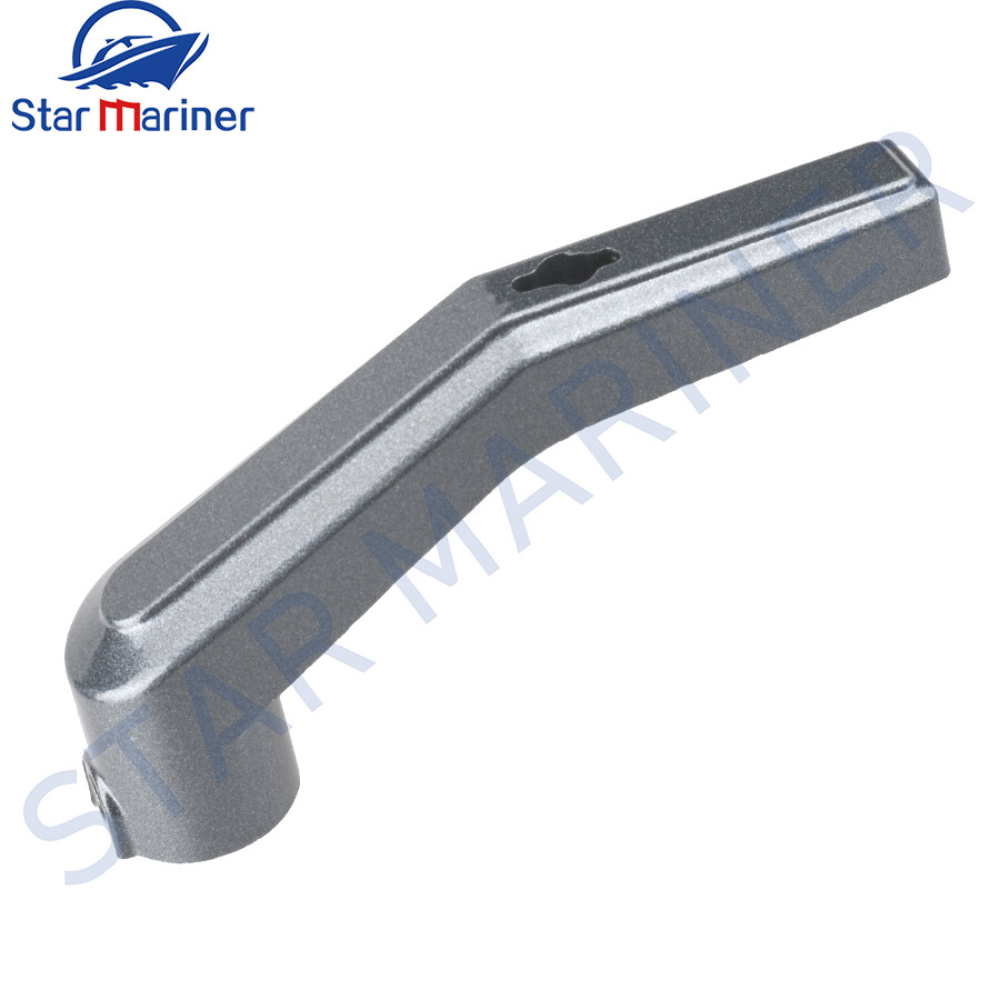 Handle gear shift lever for yamaha outboard motor 2 stroke 30hp 20hp 25hp accessories aluminum alloy boat engine parts 689-44111-01-4d 689-44111