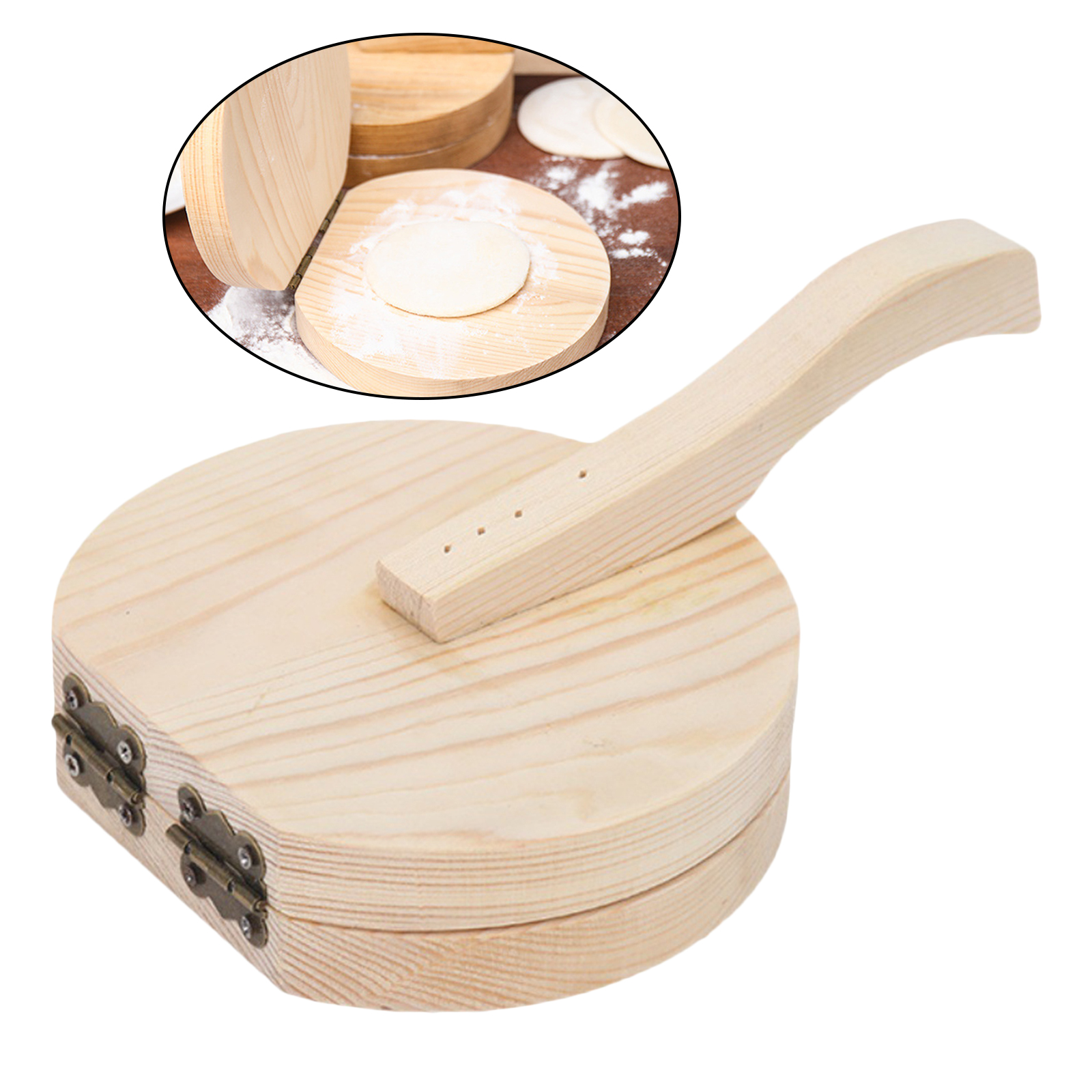 Blesiya Ravioli Dough Presser Making Mold Pie Corn Manual for Home Kitchen Gadget