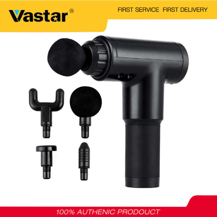 Máy Mát Xa Cơ Bắp Cầm Tay Vastar Mẫu Màn Hình Cảm Ứng 2020 Mới Phích Cắm 3Pin Miễn Phí Của Anh (Không Có Màn Hình 6 Khối)