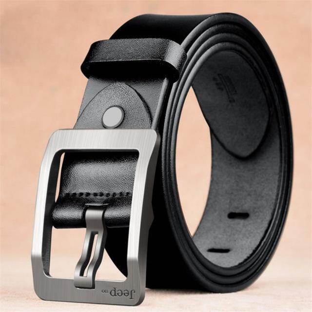 Men Belt Male High Quality Leather Genuine Strap Luxury Pin Buckle Fancy Vintage Jeans Free Shipping