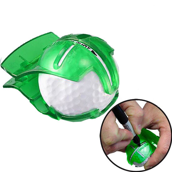 （Ready Stock) Golf Marker Scribe Ball Liner Drawer Marker Template Alignment Putting Accessory