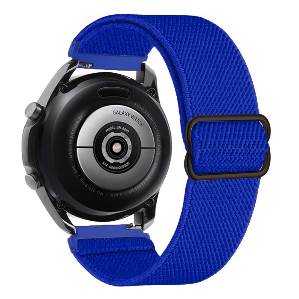 20mm 22mm Solo Loop Band for Samsung Galaxy watch 3 gear s3 46mm 42mm active 2 40 44 bracelet for amazfit Huawei GT2 Pro strap