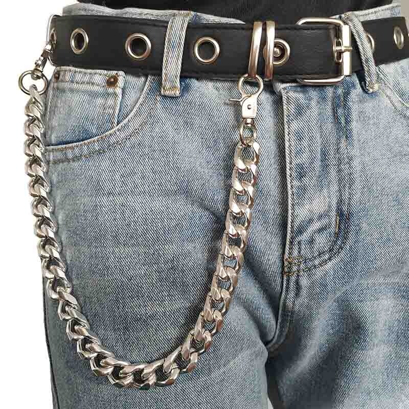 Biker chain outlet belt