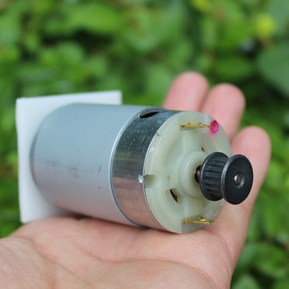 Dc Motor Double Shaft 555 Permanent All Motor 12v/24v 2700