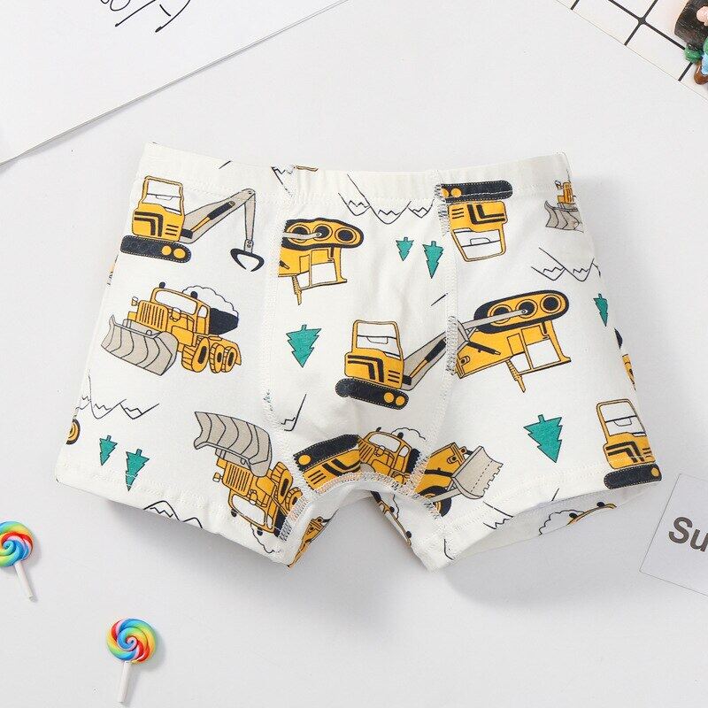 HH 5Pcs Baby Boys Underwear Cartoon Dinosaur Children's Shorts Panties ...