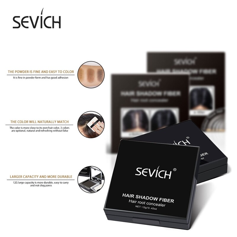 SEVICH Phấn che khuyết điểm phần chân tóc 5 Màu Hair Shadow